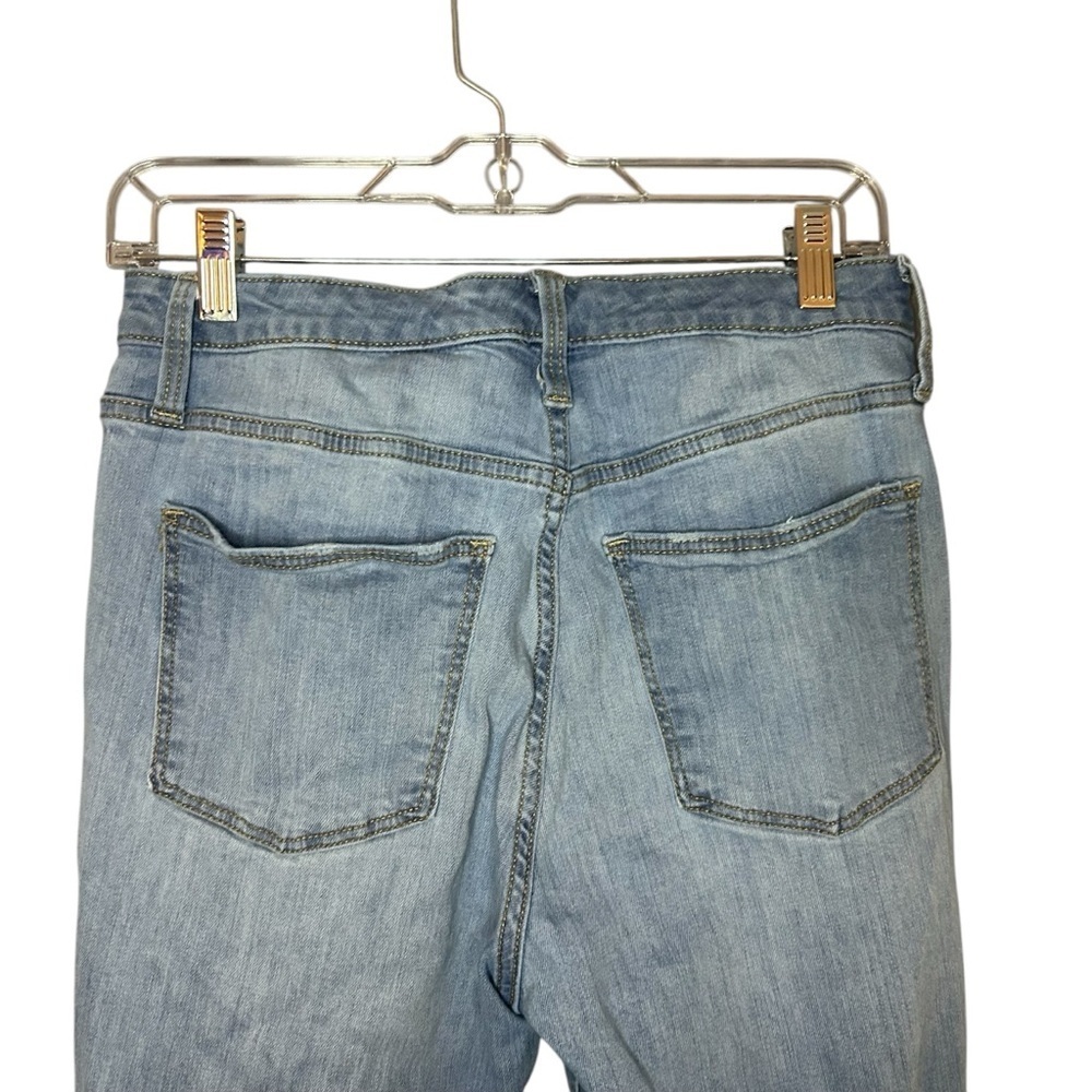 Universal Thread High Rise Skinny Jeans Button Fly Distressed 10 - Picture 4 of 12